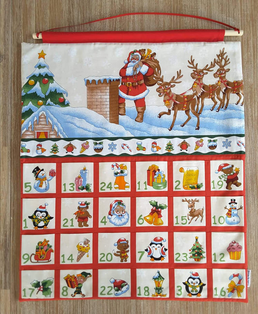 Advent Calendar - Santa on the Roof
